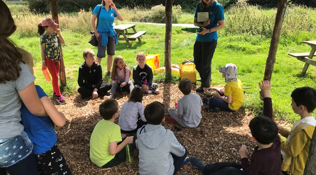 Birthday party at Seaton Wetlands