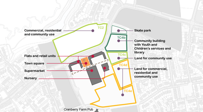 plans for Cranbrook town centre