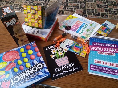 Selection of games and puzzles.