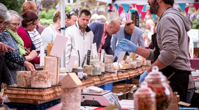 Food and drink market in East Devon